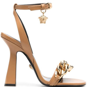 Versace Medusa Chain leather sandals