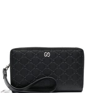 Gucci GG logo-embossed zip-around wallet