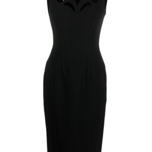 Moschino cut-out detail sleeveless dress