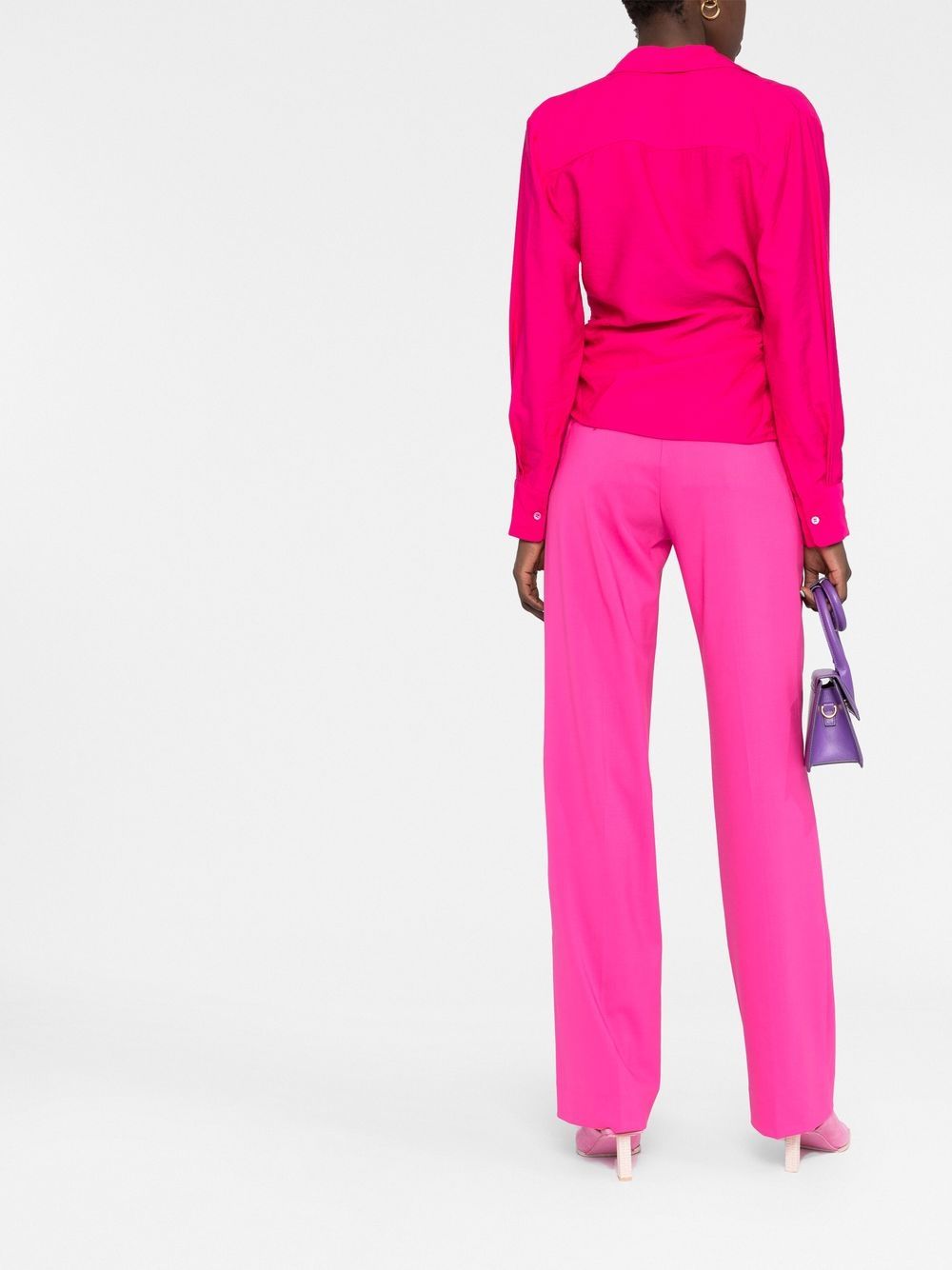 Jacquemus knot-detail long-sleeve shirt - Image 4
