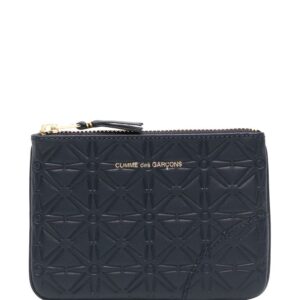 Comme Des Garçons Wallet classic embossed-logo zipped wallet