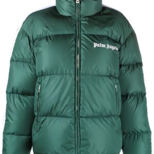 Palm Angels  logo-print padded jacket