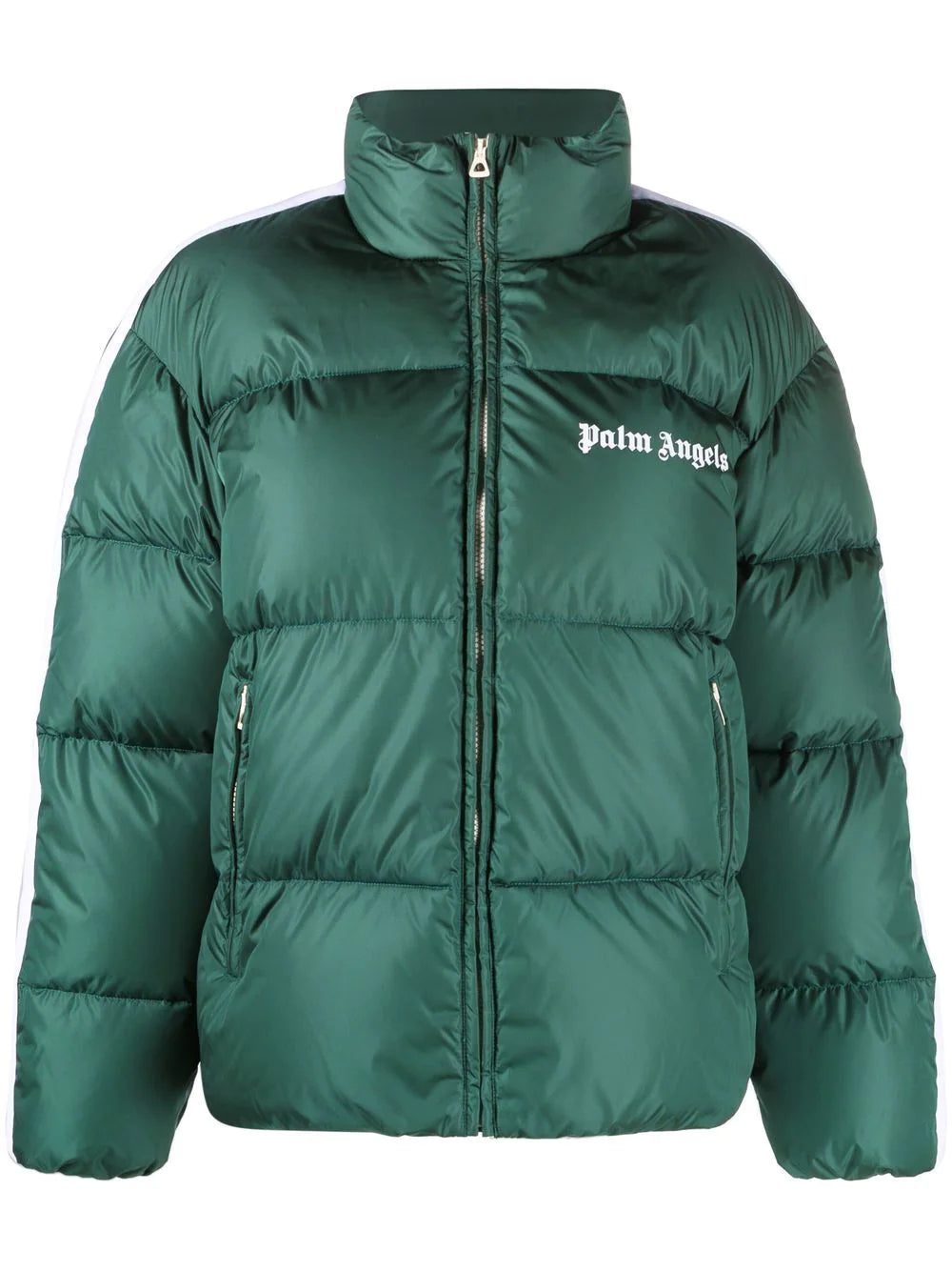 Palm Angels logo-print padded jacket