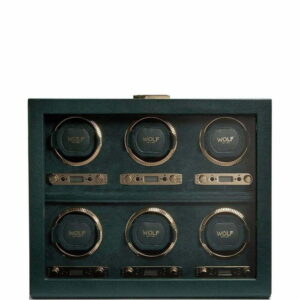 WOLF  British Racing 6pc watch winder