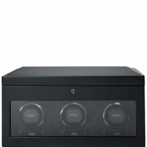 WOLF  British Racing triple watch winder