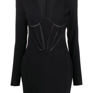 Versace  corset-style minidress