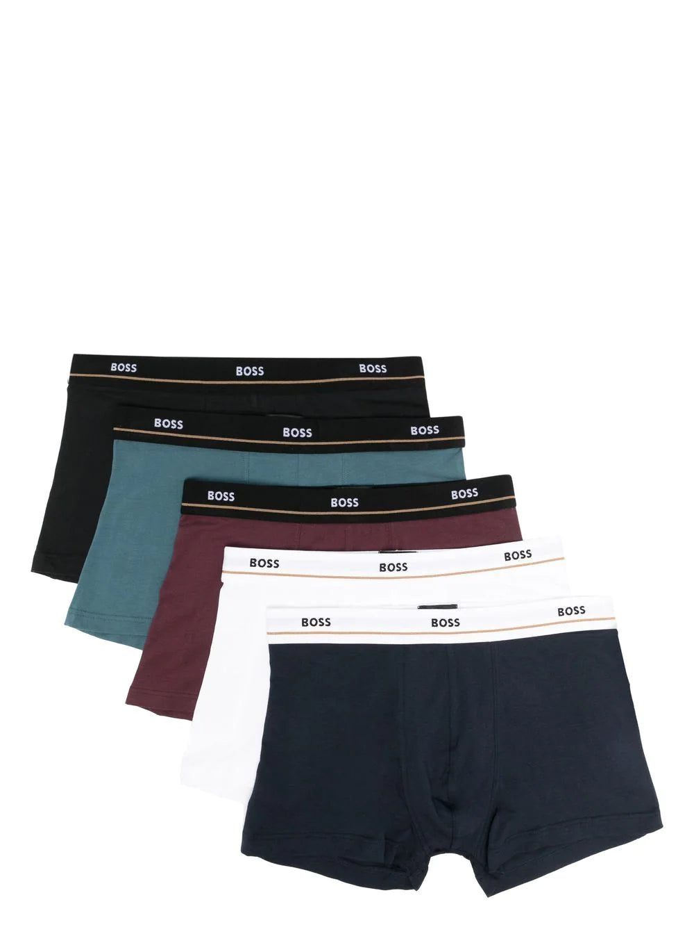 BOSS logo-waist boxer briefs