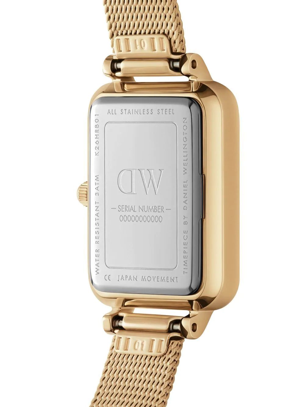 Daniel Wellington Quadro Lumine Pressed Evergold 26mm - Image 3