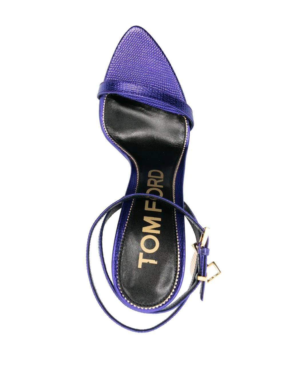 TOM FORD 120mm padlock ankle-strap sandals - Image 4