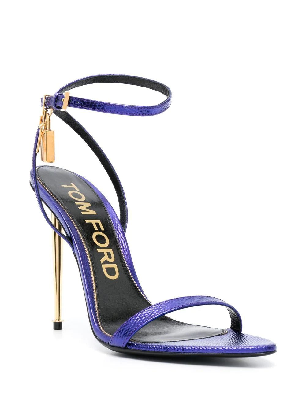 TOM FORD 120mm padlock ankle-strap sandals - Image 2