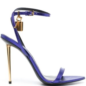 TOM FORD  120mm padlock ankle-strap sandals