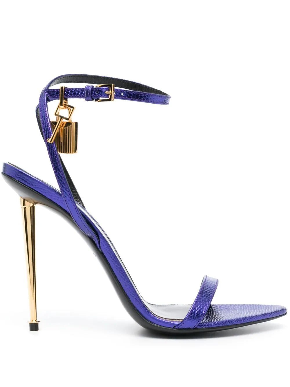 TOM FORD 120mm padlock ankle-strap sandals