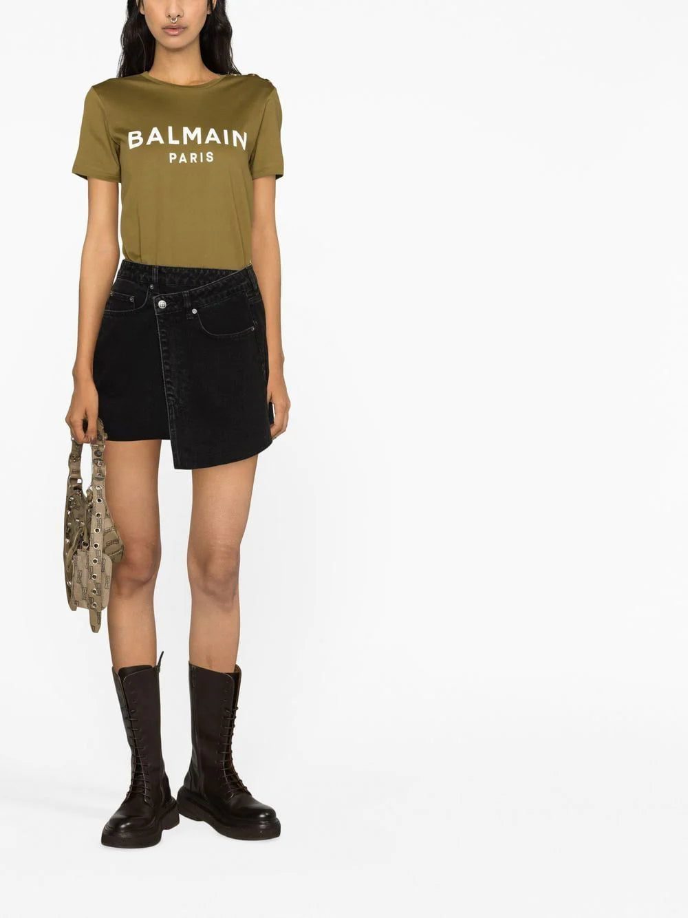 Balmain logo-print cotton T-shirt - Image 2
