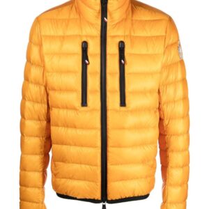 Moncler Grenoble logo-patch padded down jacket