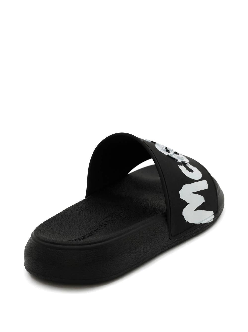 Alexander McQueen embossed-logo detail slides - Image 3