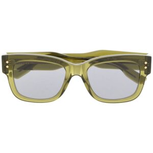 Gucci Eyewear transparent square-frame sunglasses