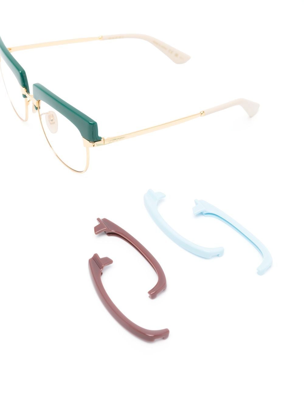 Gucci Eyewear wayfarer-frame tinted sunglasses - Image 3