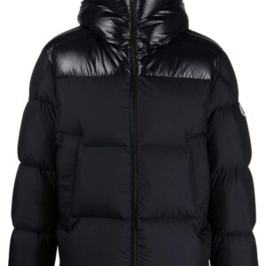 Moncler  Damavand shine-panelled padded jacket