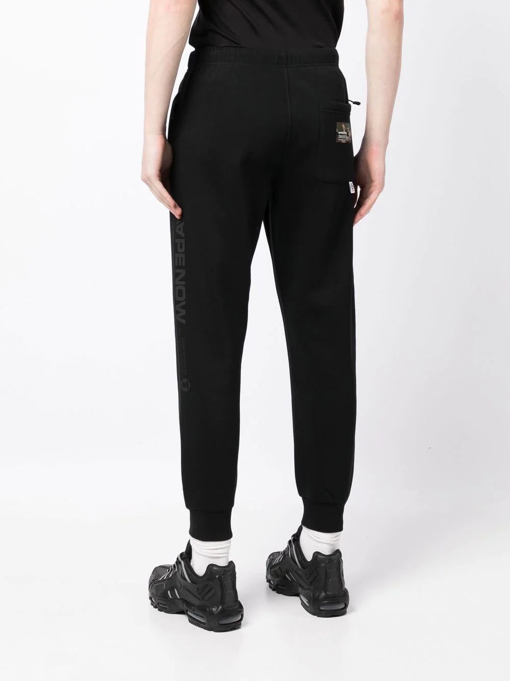 AAPE BY *A BATHING APE® logo-patch track pants - Image 4
