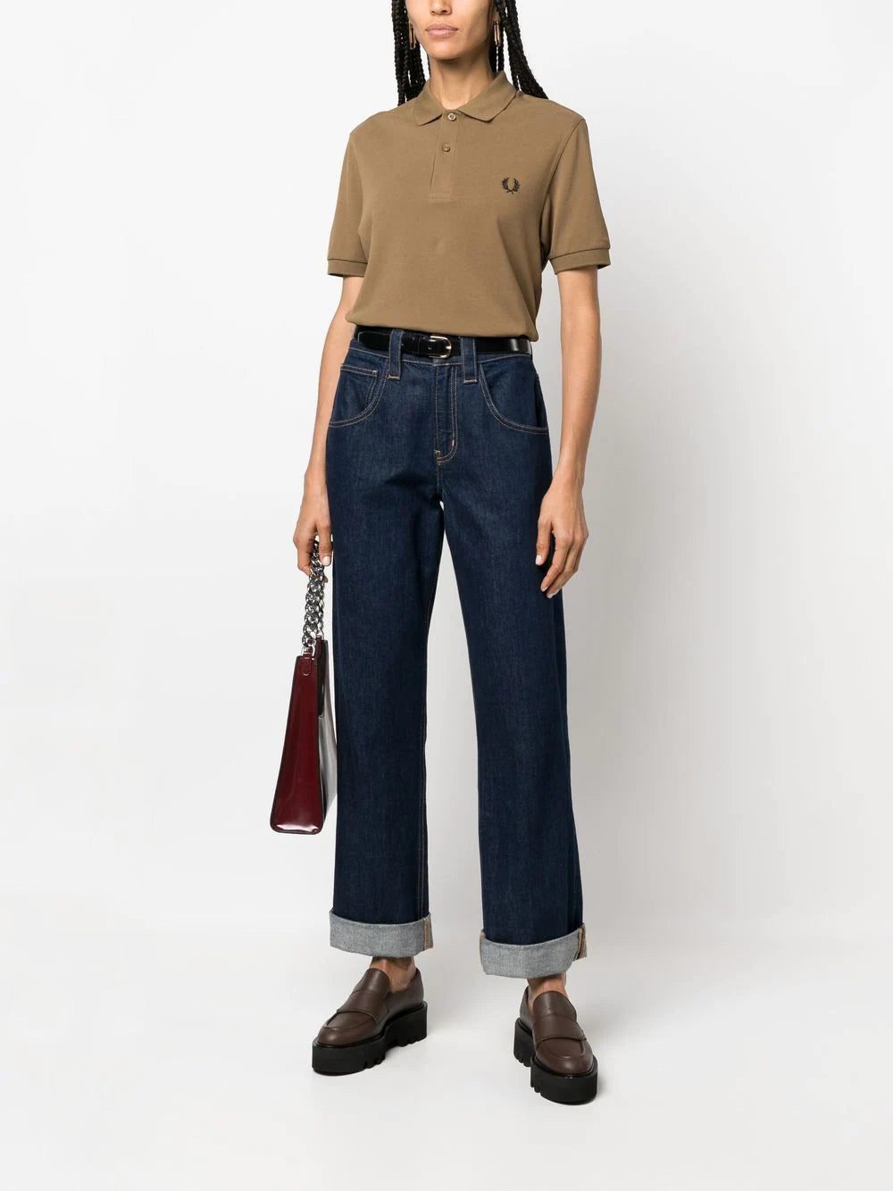 Fred Perry embroidered-logo polo shirt - Image 3