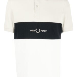 Fred Perry logo-print short-sleeved polo shirt