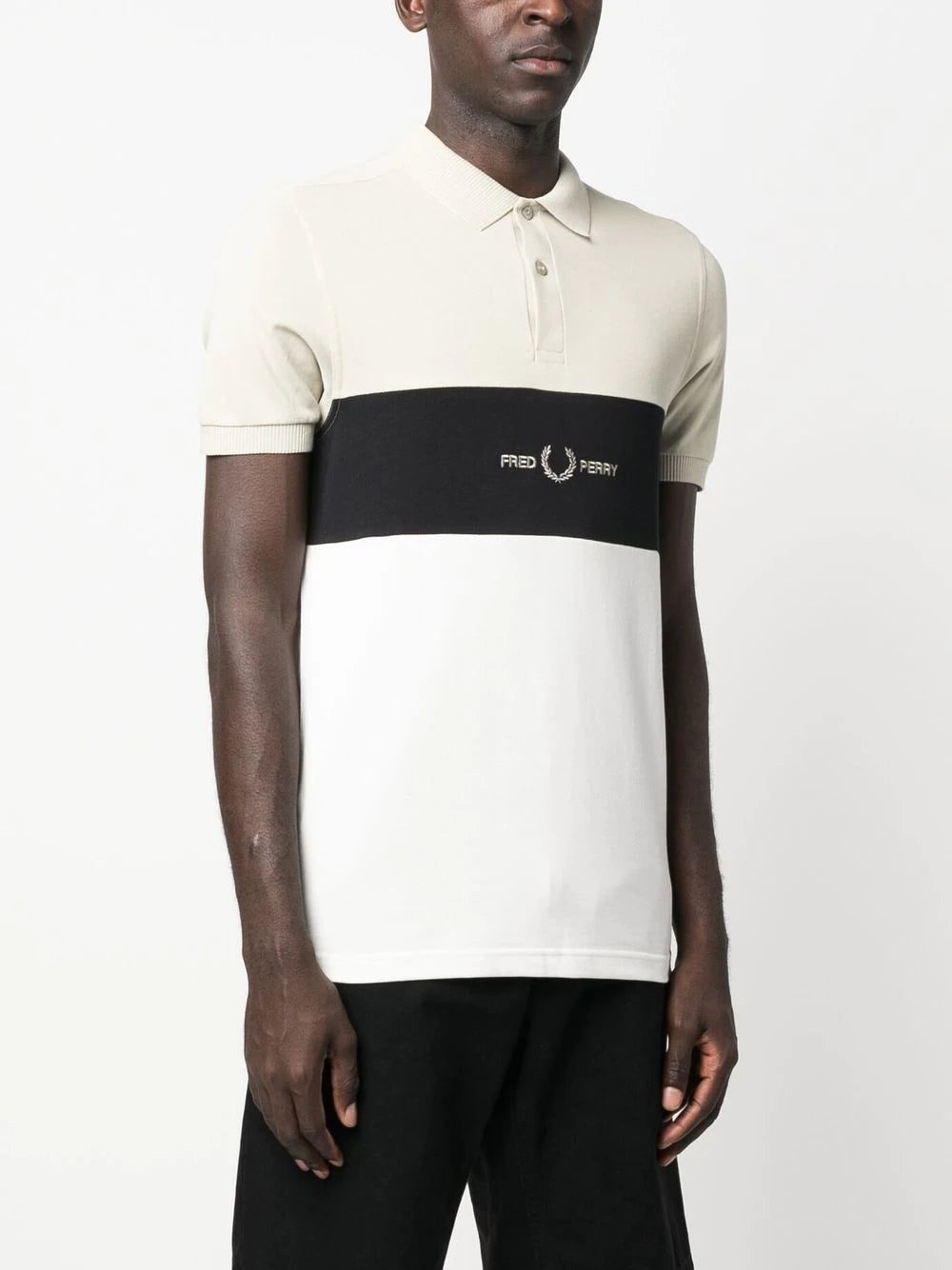 Fred Perry logo-print short-sleeved polo shirt - Image 4