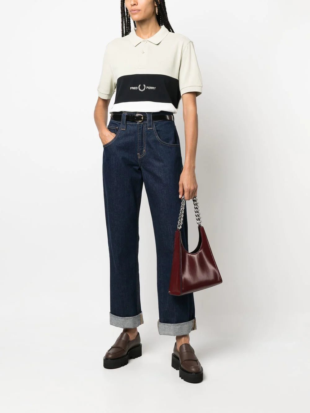 Fred Perry logo-print short-sleeved polo shirt - Image 3