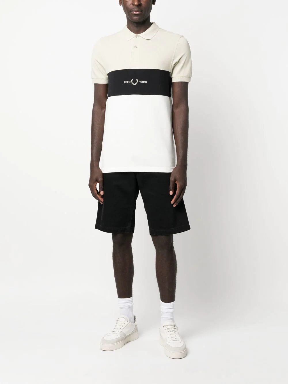 Fred Perry logo-print short-sleeved polo shirt - Image 2