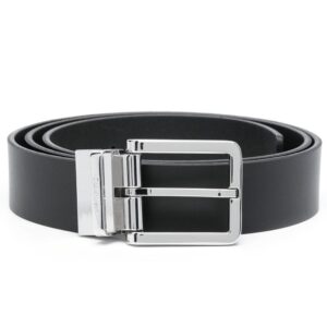 Louis Vuitton two-buckle leather belt