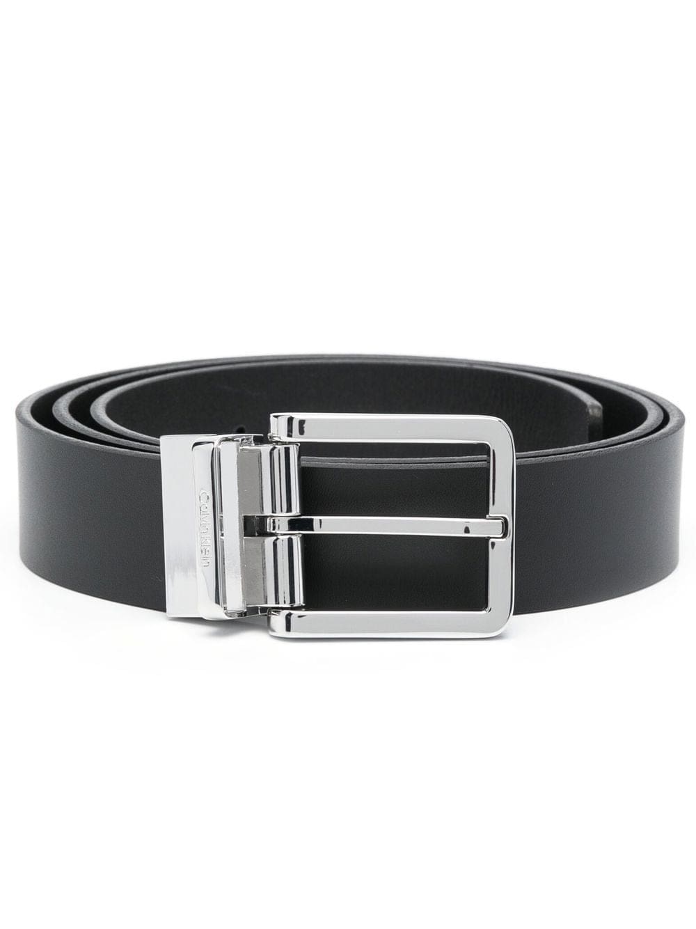 Louis Vuitton two-buckle leather belt