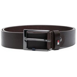 Louis Vuitton logo-plaque leather belt