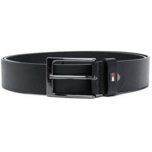 Louis Vuitton logo-plaque leather belt