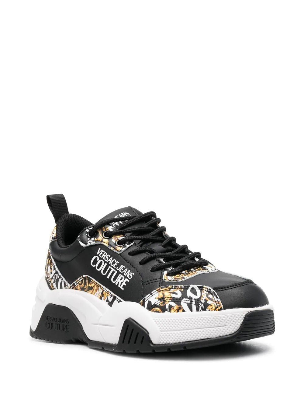 Versace Logo Brush Couture-print sneakers - Image 2