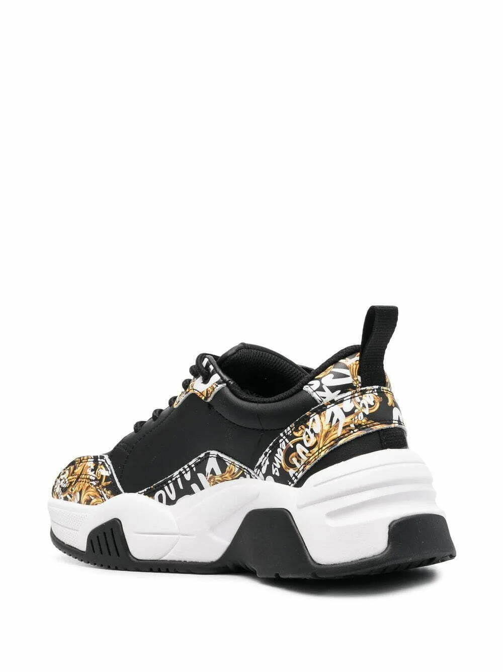 Versace Logo Brush Couture-print sneakers - Image 3