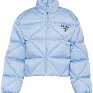 Prada  quilted cropped down jacket