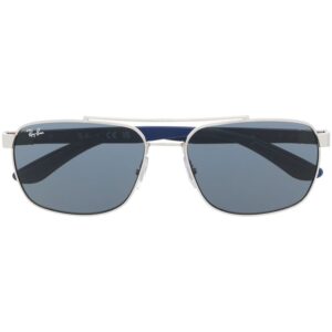 Ray-Ban engraved-logo square-frame sunglasses