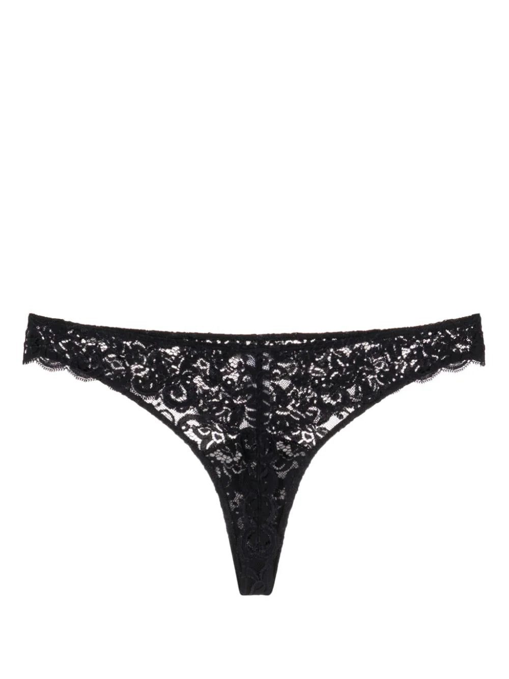 Hanro Moments lace thong - Image 2