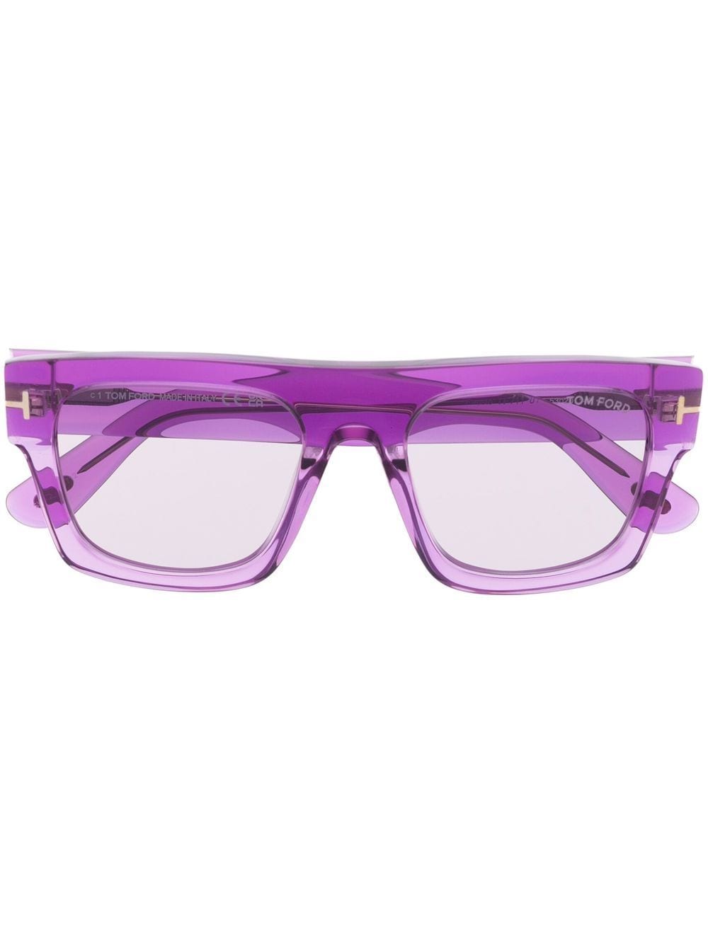 Tom Ford Eyewear transparent square-frame sunglasses