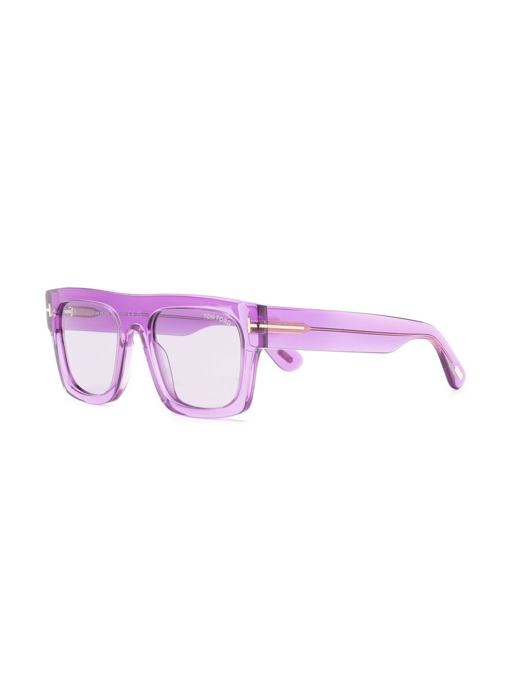 Tom Ford Eyewear transparent square-frame sunglasses - Image 2