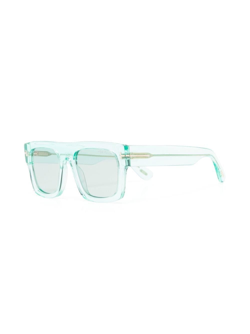 Tom Ford Eyewear transparent square-frame sunglasses - Image 2