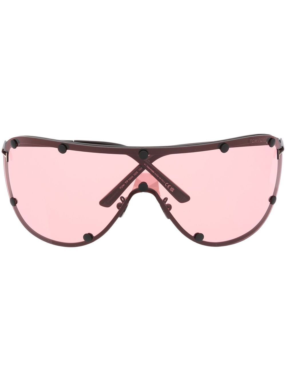 Tom Ford Eyewear oversize-frame tinted sunglasses