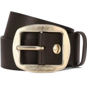 Louis Vuitton buckled leather belt