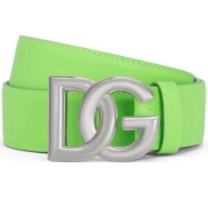 Louis Vuitton DG-logo leather belt