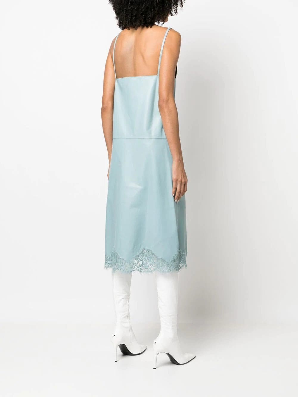 Gucci lace-trim slip dress - Image 4