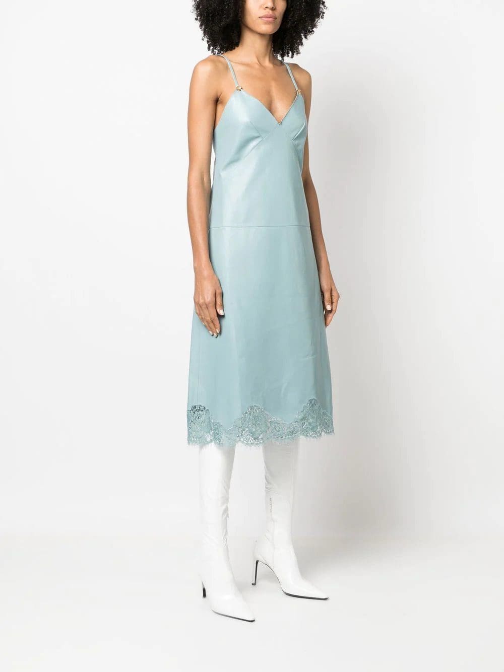 Gucci lace-trim slip dress - Image 3