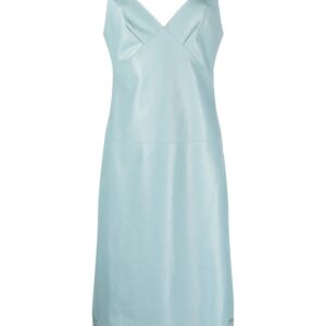 Gucci  lace-trim slip dress