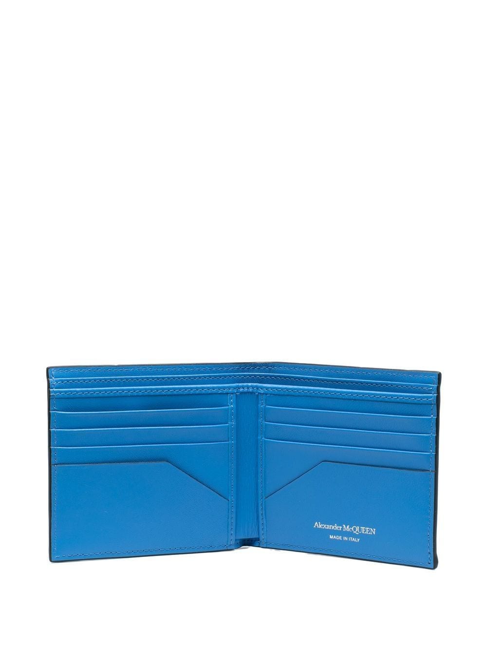 Alexander McQueen logo-plaque leather wallet - Image 3