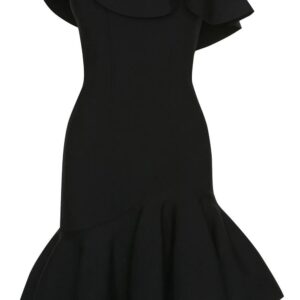Alexander McQueen  strapless ruffled minidress