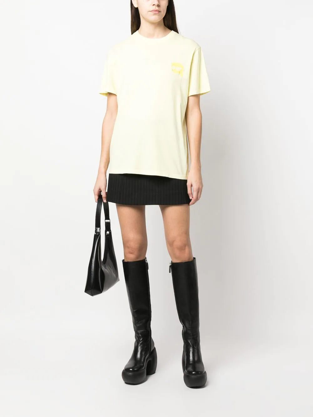 Karl Lagerfeld Ikonik 2.0 tonal relaxed T-shirt - Image 2