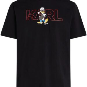 Karl Lagerfeld  x Disney logo T-shirt